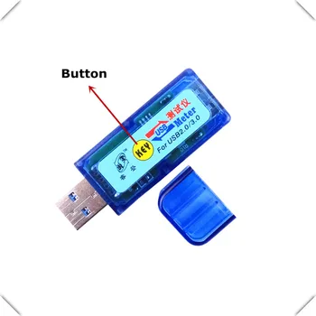 RD USB 3.0 H bela 4-bitno OLED detektor USB voltmeter ampermeter moč zmogljivost napetosti tok tester merilnik power bank baterija