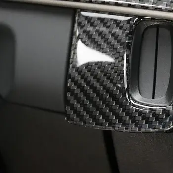 Za Audi A4L A5, Q5 Ogljikovih Vlaken za Zagon Motorja Ključni Okvir Pokrova Trim Najnovejši Koristno