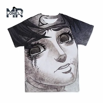 2021 3D Tshirt za Moške Spolne Naruto Kul Japonskih Risank Anime Tiskanja Kratek Rokav T Shirt Ulične Priložnostne majice 110-6XL 173552