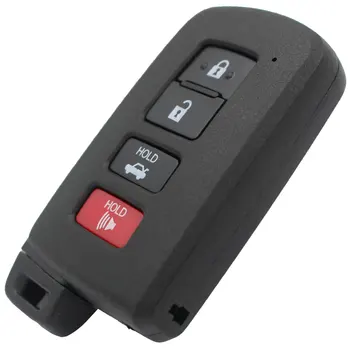 Nove Nadomestne 3+1 Gumb Smart Remote Key Lupini Primeru Fob 4 Gumb Avto Ključ Kritje za Toyota Avalon Camry 1738