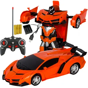 Avto Preoblikovanje Roboti Športnih Modelov Vozil Roboti Igrače Brezžično Polnjenje Kul Deformacije Avto Z Baterijo Otroci Igrače