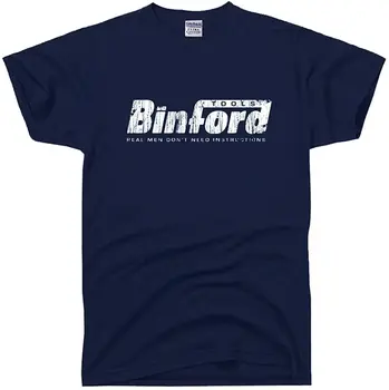 Bombaža T-srajce za Moške Binford Orodja Majica Nov Prihod Moški Oblačila za Vroče Poletne Tees