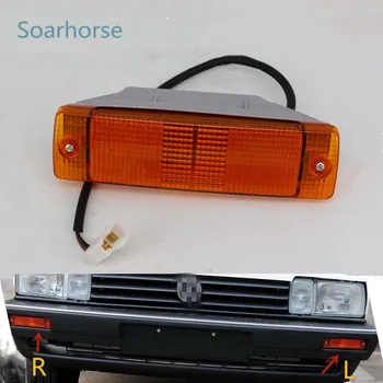 En Par Za VW Passat 32B Santana Sprednji Odbijač Obrnite Signalna Lučka Indikatorska lučka Rumena