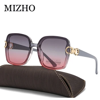 MIZHO 2021 blagovne Znamke Prevelik Kvadratnih sončna Očala Ženske Polarizirana UV400 Vožnje Očala Ženske Trendovska sončna Očala Jasno Vidne 17717