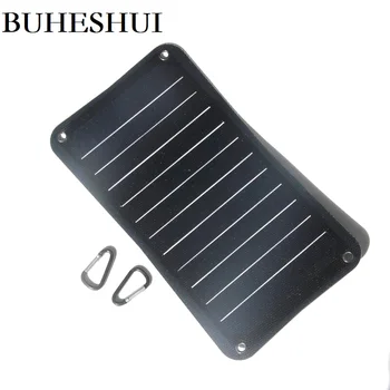 BUHESHUI 10W Semi-prilagodljiv Sunpower ETFE solarnimi Chargr Za Mobilni Telefon Vklop/izklop Banka Solarni Polnilec za Baterije na Prostem, potovanja