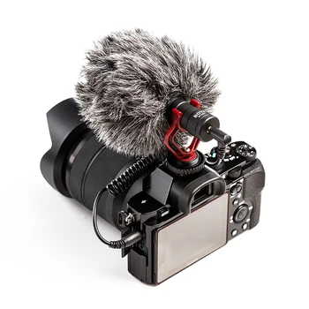 BOYA S-MM1 Video Snemanje Mikrofona Kompakten VS Rode VideoMicro Na-Kamera za Snemanje Mic za iPhone X 8 7 Huawei Nikon Canon DSLR