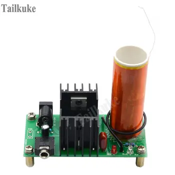 Tesla Coil Set Mini Glasbe Plazme Horn Zvočnikov DIY Elektronskih Sestavnih Delov