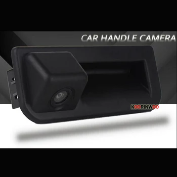 Koorinwoo Parkiranje HD CCD Avto Pogled od Zadaj kamero Ročaj Gumb Kamere za VW/Audi/Porsche/Skoda Q2 A5 Passat KODIAQ Karoq Q5L Q2L 18217