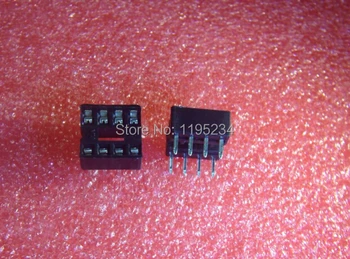600pcs 8pin DIP IC socket Adapter Spojka Tip 8 pin 8P -Ravno noge 18489