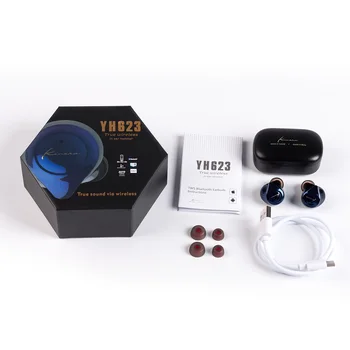 KINERA YH623 TWS V Uho Zaslon Slušalke Brezžične Bluetooth 5.0 izničevanja Šuma Čepkov DJ HI-fi Slušalke Čepkov 186690