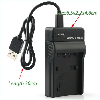 LANFULANG USB Polnilec za Fotoaparat Panasonic HDC SDT750 TM10 TM200 TM300 TM700 PV-GS90 SDR H258 H50 H60 H80 H90 H200 H250