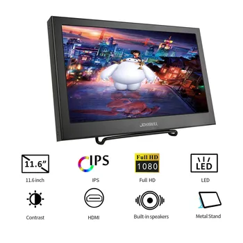 11.6 HD 1080P LCD IPS Prenosni monitor za PS3 PS4 XBOx360 s VGA HDMI Vmesnik 10.1 Palčni Gaming Računalnik PC Monitor