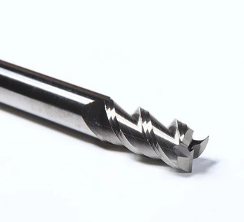 1pc 3 flavta 4 mm SHK aluminija nož za Aluminij Cnc Koncu Mlin Karbida Rezalnik za Rezanje 190980