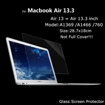 Za Apple Macbook Pro 12 13.3 Stekla Zaščitnik Filmov Za Macbook Air 13,3 Zaslon Protektorstvo Za Retina pro 13.3 zaslon gurad 193384