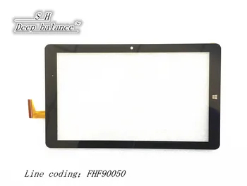 Novo 9-palčni FHF90050 original ploščati zaslon na dotik WZ090-PGS-185 rokopis senzor plošča kapacitivnost zunanji zaslon 19364