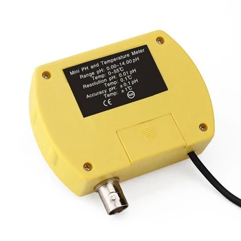 Online PH Monitor LCD Digitalni ph & TEMP Elektroda Analyzer Acidimeter Akvarij Hydroponics SPA Kakovosti Pitne Vode Monitor