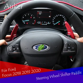 Avto Volan Transformator Veslo Avto Styling Notranje opreme 2Pcs/set Za Ford Focus 2018 2019 2020 Pribor Cinkove zlitine 2008
