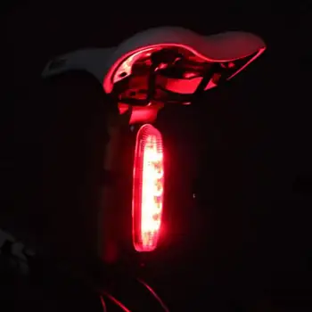 Kolo Kolesa, Lahka Nepremočljiva Luč 5 LED Rdeč Rep Lahka, Ultra-Bright Opozorilo Kolesarjenje Prenosne Luči USB Polnilne Luči 21503