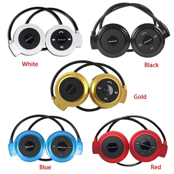 Brezžične Bluetooth Stereo Slušalke za MP3 Predvajalnik Športne Slušalke z Mikrofonom 21931