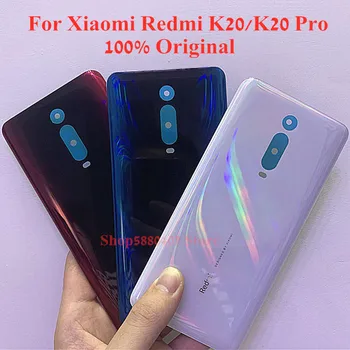 Prvotne Hrbtni Pokrovček Za Xiaomi Redmi K20 K20Pro Primeru Stekla Zadaj Nazaj Ohišje Pokrov Baterije, Mobilni telefon Primeru Za K20 PRO