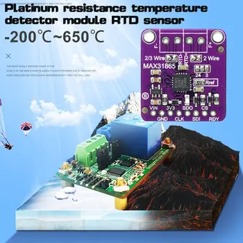 Max31865 Rtr Temperaturni Senzor Termočlen Ojačevalni Modul Za Arduino 2336