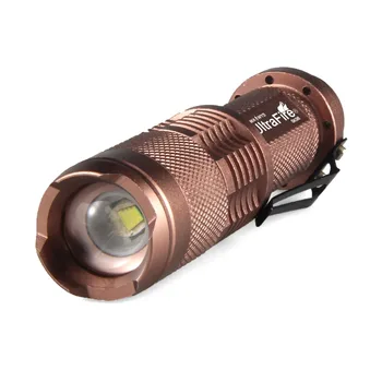 SK98 1000lm Cree XML T6 linterna LED linterna electrica 5 modos de LUZ Zoom tactico 18650 lampara lanterna led linterna