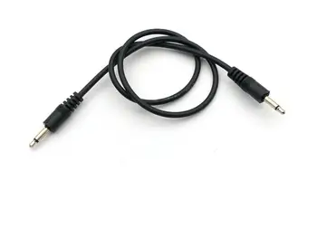 10pcs kabel 50 CM 3,5 mm, 1/8 moški mini vtič mono mono zvočni priključek