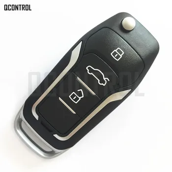 QCONTROL Nadgradnjo Avto Daljinski Ključ za Ford Focus C-Max, C-Max, Mondeo Fiesta FO21 Rezilo 433MHz 24699