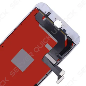 Celoten zaslon za iPhone 7 Plus White dotik, računalnike + LCD + bel okvir + AAA kakovosti kaljeno steklo + 24h dostava 2555