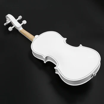 Kakovost Študentov Violino 4/4 Polni Velikosti Violina Violina Nastavite Otrok Začetnik Bela Violina 25937