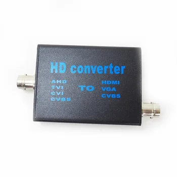 Mini Converter AHD41 Video Signala Pretvornika Signalov, Vhod AHD TVI CVI CVBS, Da HDMI/VGA/CVBS Izhod Signala Pretvornika 26477