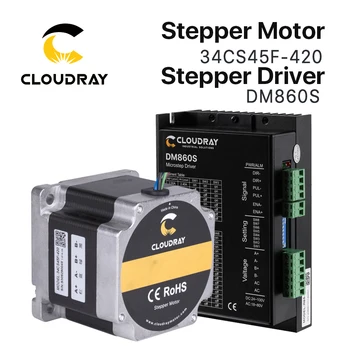 Cloudray Vrednotijo 34 Odprto Zanko, Steper Motor Driver Kit 4.2 4.5 N. m DM860S AC/DC 2.4-7.2 za CNC Graviranje Rezkalni Stroj 28105