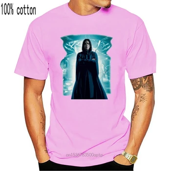 Alan Rickman, Severus Snape,Modra, Oblikovalec , Poletje , Kratek Rokav T Shirt Graphic Tee Majica
