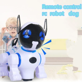 Izobraževanje Električni RC Robot pes Inteligenten RC Robot pes Ples/Glasba Daljinski Nadzor Robota Otrok učenje igrače VS Sprehod dinozaver 2835