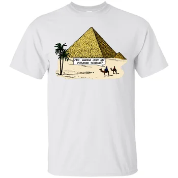 Želijo, Da Se Pridružite Moji Piramidni Shemi? Smešno Moških Kratkimi Rokavi TShirt Network Marketing Prodaja Prevara