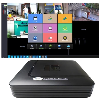 1T 2T 4T 8CH NVR H265+ ONVIF Diktafon 8 Kanal za IP Kamero Nadzora Varnosti Sistem S Monitor sistem, ki trdi disk 29474