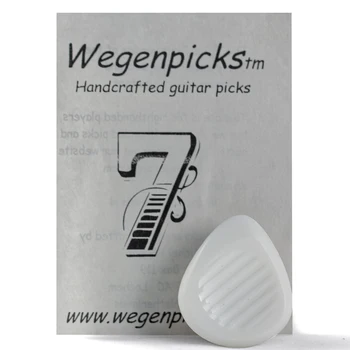 Wegenpicks 7 Pick, 7mm različico Gypsyjazzpick Kitara Pick, 1 Kos 30409