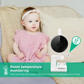 TMEZON 1080P Baby Monitor HD Wifi Brezžični Home Security 2 *2.0 MP IR Omrežna CCTV Kamere z Two-way Audio nadzorna Kamera 31