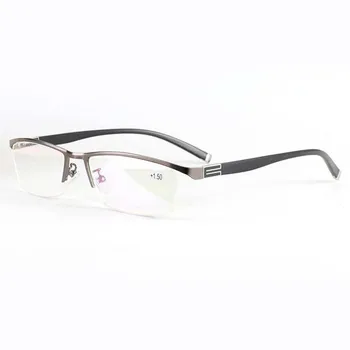 High-end poslovnih obravnavi očala so ultra-lahkih aluminijevih zlitin pol-okvir high-definition obravnavi očala 31861
