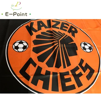 Zastavo Južna Afrika Kaizer Chiefs FC 3 m*5 m (90*150 cm) Velikost Božični Okraski za Domačo Zastavo Banne Darila 3281