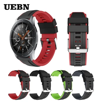 UEBN 22 mm Silikonski Zamenjava Watch Band Za Samsung Prestavi S3 Klasičen Šport trak za xiaomi huami amazfit GTR 47mm watchbands 34147