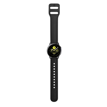 20 mm silikonski Športni Pas Za Galaxy Watch 42mm Active2 Razredi silikonsko Zanko Watch Trak Za Amazift Bip trak pasu Huami GTS 35731