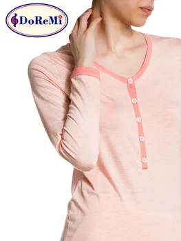 2 Kos Premium Sleepwear za Ženske - Nightgowns Pižame Sleepshirts Homewear Nightdress Spanja Vrh Noč Obrabe Spalna Obleka 36059
