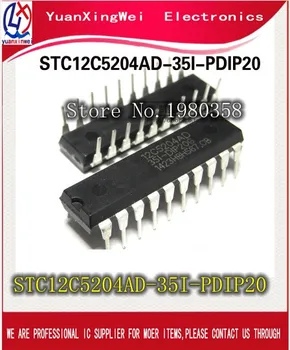 STC12C5204AD-35I-PDIP20 STC 12C5204AD 35I-PDIP20 STC12C5204AD 35I PDIP20 MCU IC 10pcs/veliko
