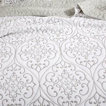 Bombaž Evropski stil barva vezenje mozaik odeja dvojna polno kraljica kralj velikost 3pcs postelja kritje/bedspread H