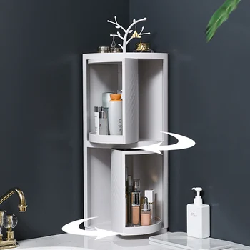Ustvarjalne 360 ° Obračanje Kotu Šampon Parfum Je Lahko Škatla Za Shranjevanje Nepremočljiva Plastično Steno, Visi Kuhinja, Kopalnica, Oprema
