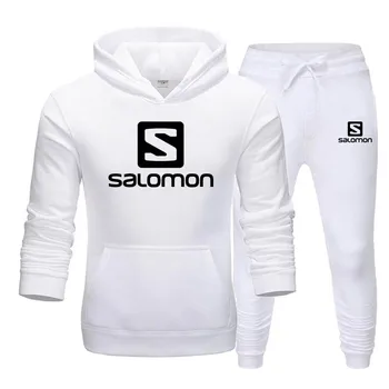 S-3xl majica, novi moški pulover s kapuco obleko za Jesen/Zimo 2020, blagovne znamke trenirko skakalec, tiskano hoodie + trenirko za moške 3895