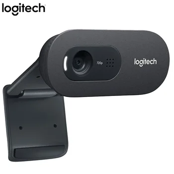 Prvotne Logitech C270/C270i 720p HD Spletna kamera Vgrajen Mikrofon Spletna Kamera USB2.0 Prost pogon Kamero Za PC Lapto Video klice 3933