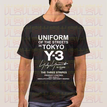 Yohji Yamamoto V Tokiu Klasičnih T-shirt 2020 Najnovejši moška Kratka Sleeved Priljubljena Tees Majica Vrhovi Neverjetno Unisex 3964