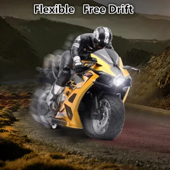 Za visoke Hitrosti, Daljinski upravljalnik RC Stunt Motorbike 360-stopinjski Zasuk drift Avto 60mins Pogon Dirke Motocikla RC Motocikel Toy model 3975